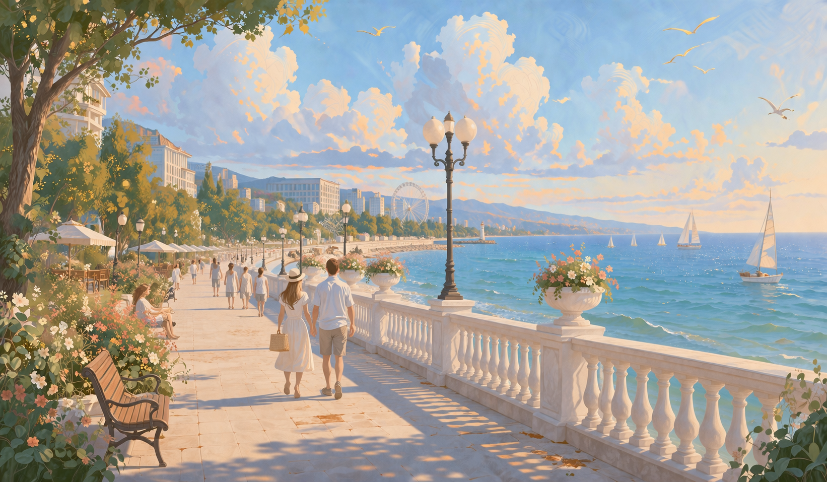 Малая бухта — тихая бухта с прозрачной водой